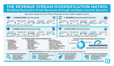 The Revenue Stream Diversification Matrix